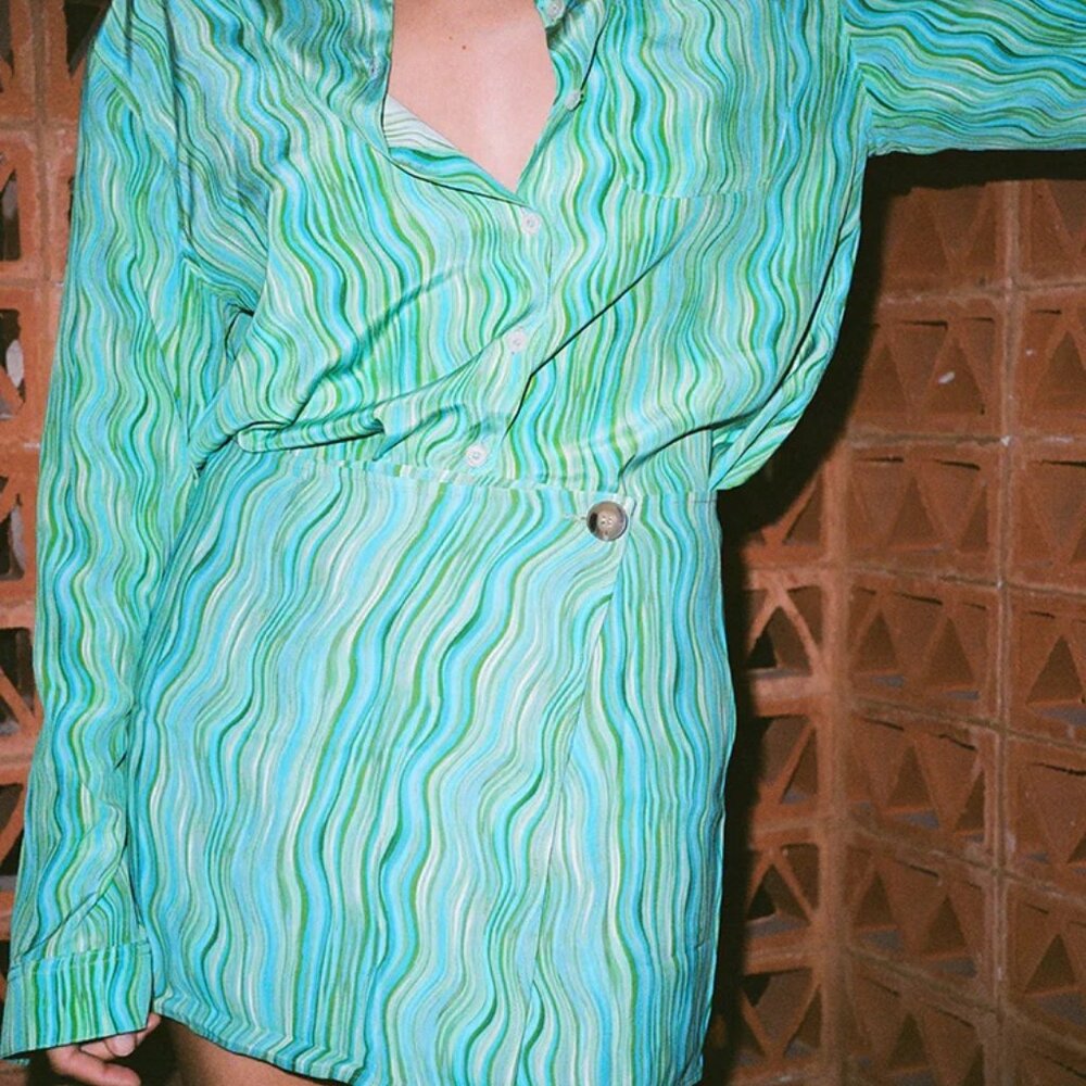 Ciao Lucia NWT Jordi Skirt Seaglass XS